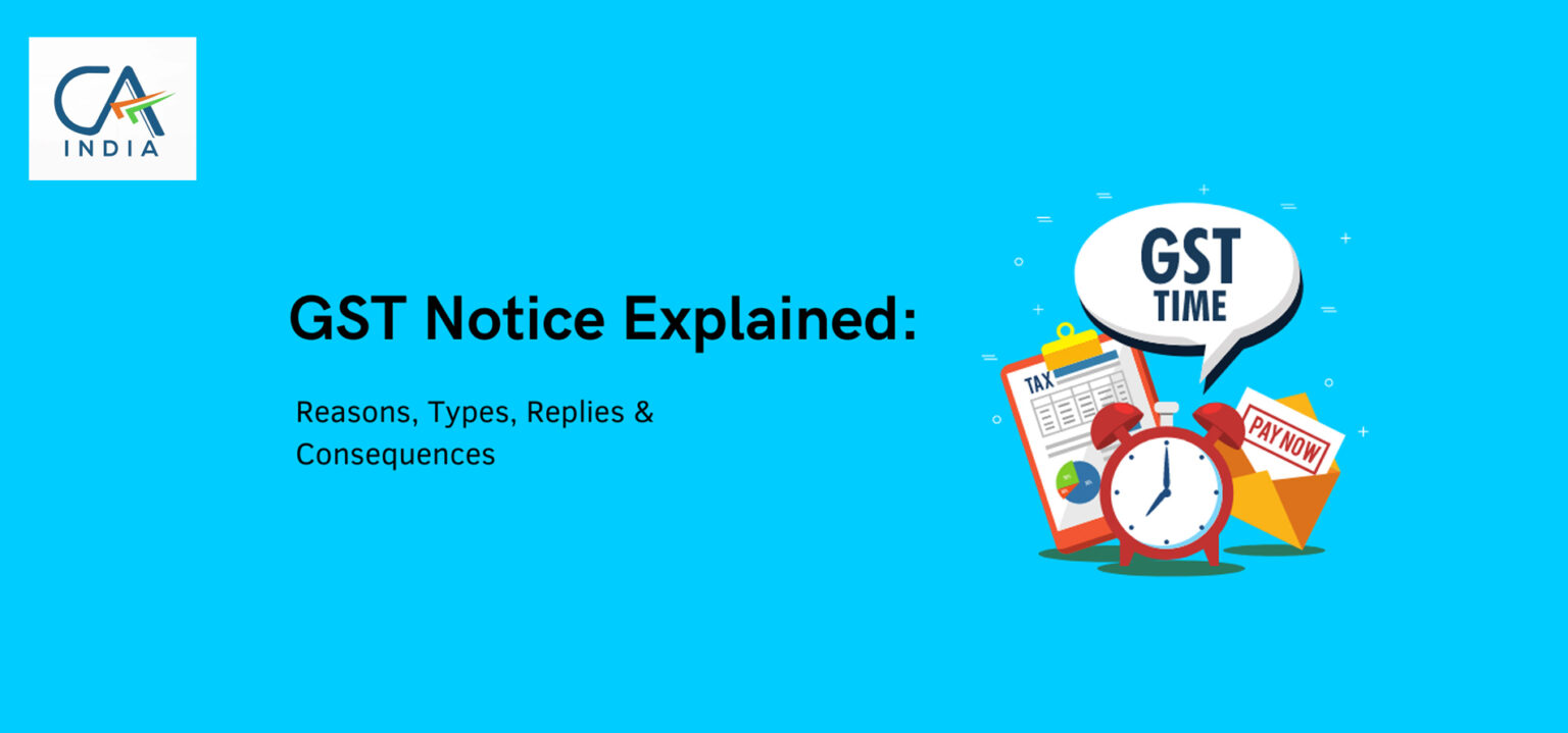Understanding GST Notices: Types, Reasons & How to Respond – Yashi ...